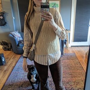 Anne Klein Alpaca Vest